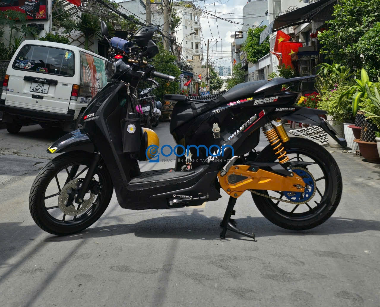 GẮP TRÁI DATBIKE QUANTUM FULL CNC ( MÀU ) Thanh Lịch