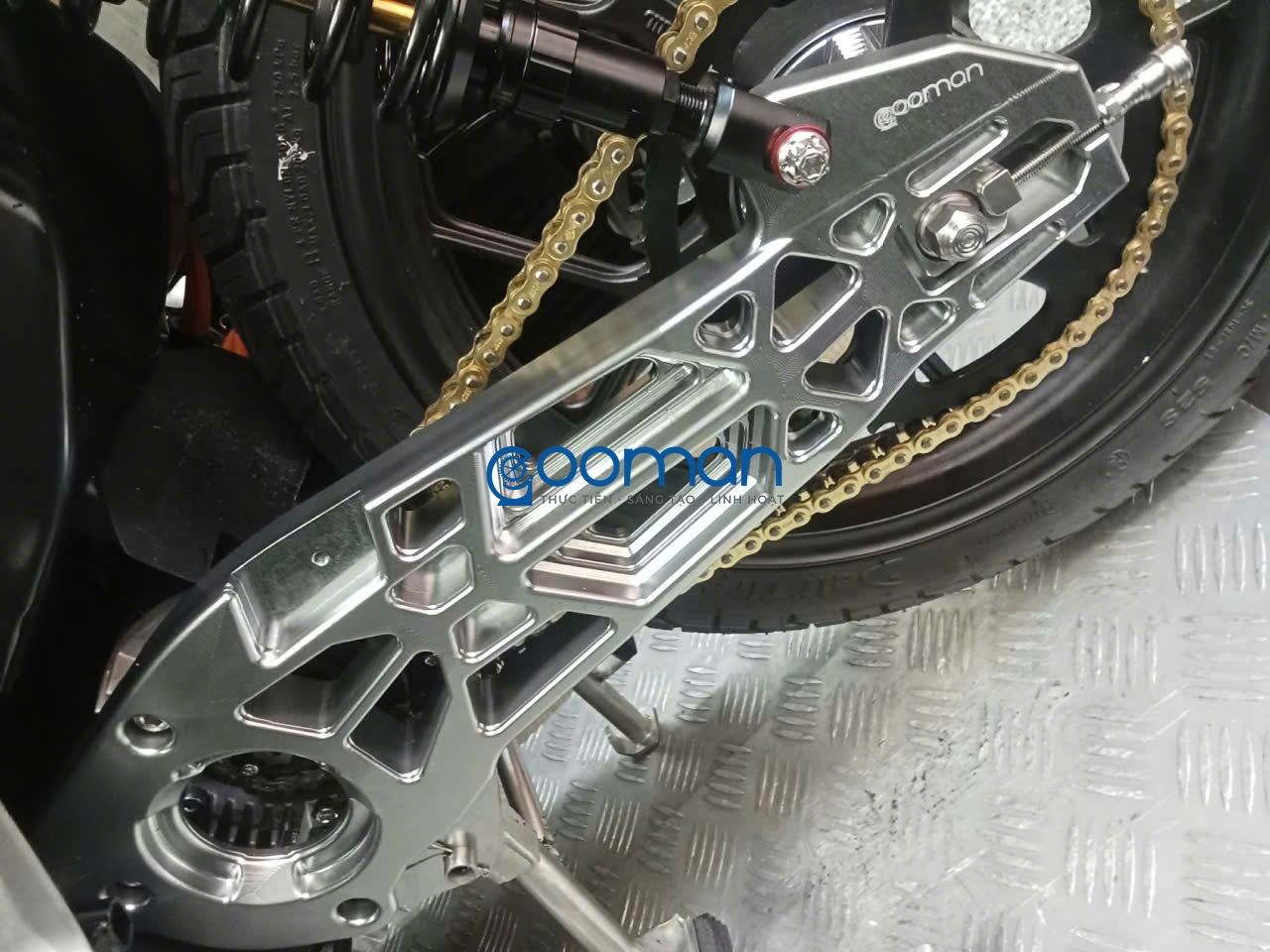 GẮP TRÁI DATBIKE QUANTUM FULL CNC ( MÀU )