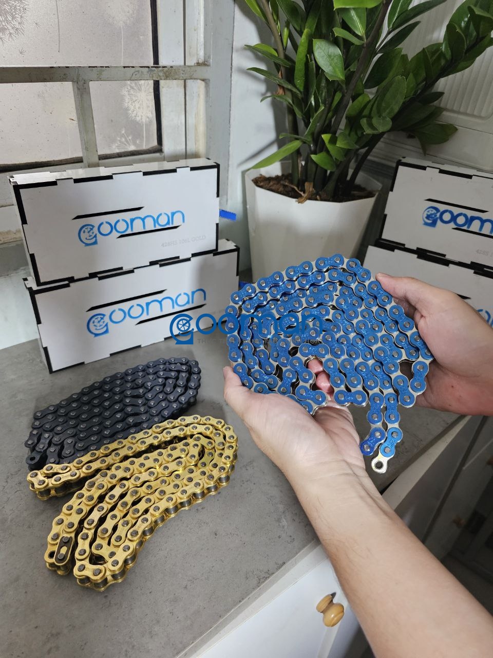 Nhông Sên Đĩa Thép Datbike Quantum S2, S3 60T ( Combo 8T) #02