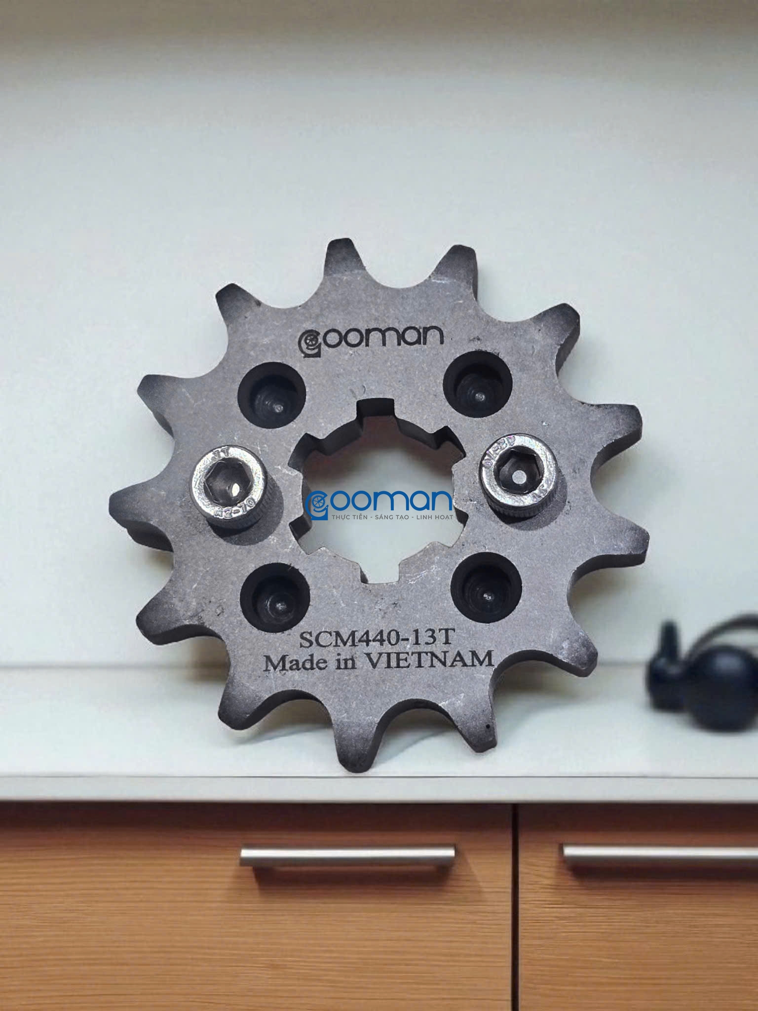 Nhông Sên Đĩa Thép Datbike Quantum S0, S1 52T ( Combo 4T) #02